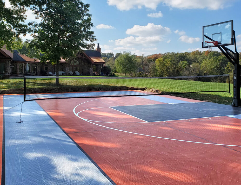 Sole DXB Takes the Meaning of SnapSports Custom Basketball Court to a