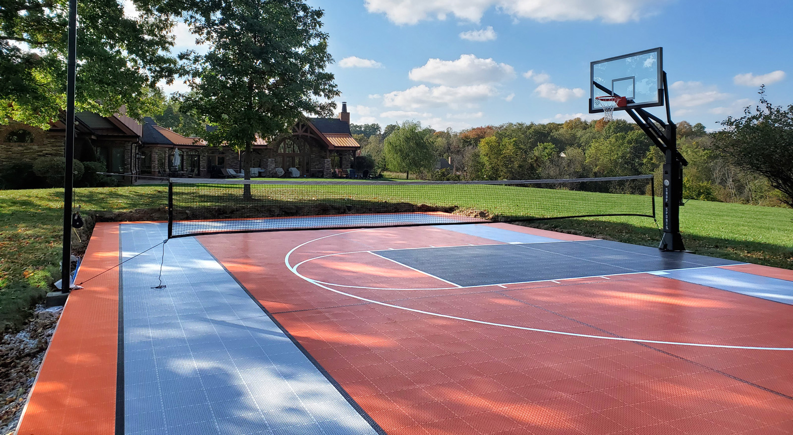 Transforming Backyards with Backyard Basketball Courts